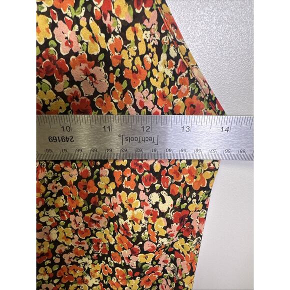 VTG Victorias Secret Slip Lingerie Dress M Floral Coquette Cottage Y2K 90s Sheer - Picture 6 of 6